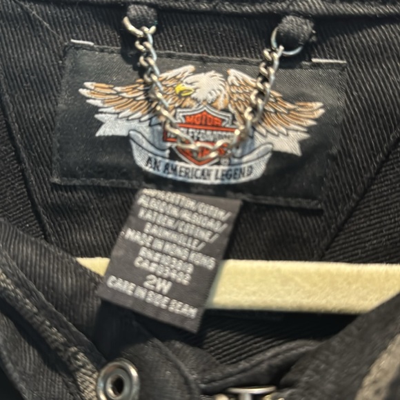 Harley Davidson Women’s Jean Jacket size 2W Plus Size - Picture 3 of 5